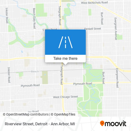 Riverview Street map