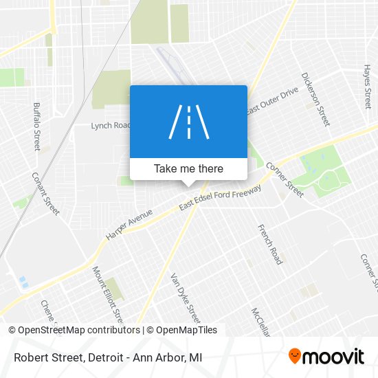 Robert Street map