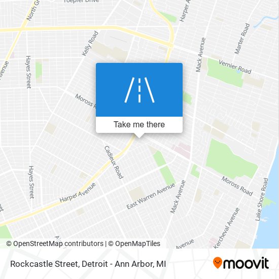 Rockcastle Street map