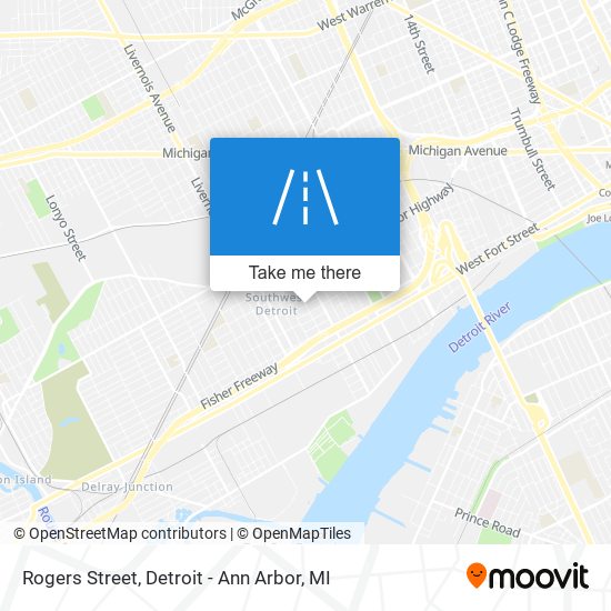 Rogers Street map