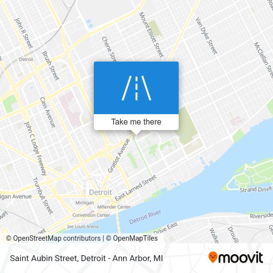 Mapa de Saint Aubin Street