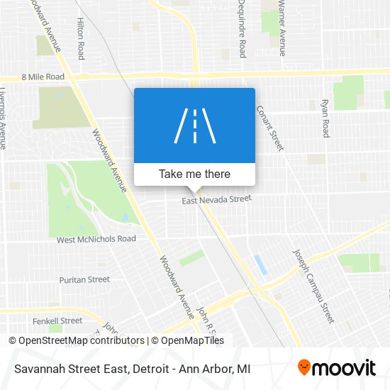 Savannah Street East map