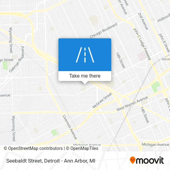 Mapa de Seebaldt Street