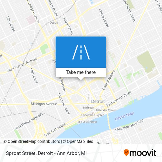 Sproat Street map