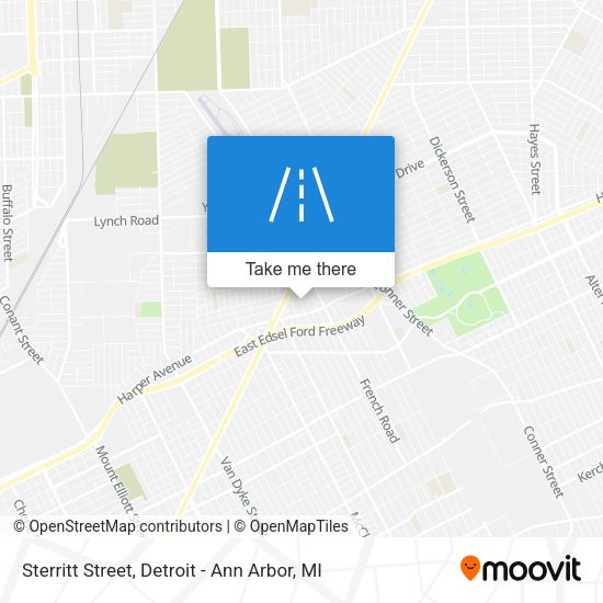 Mapa de Sterritt Street