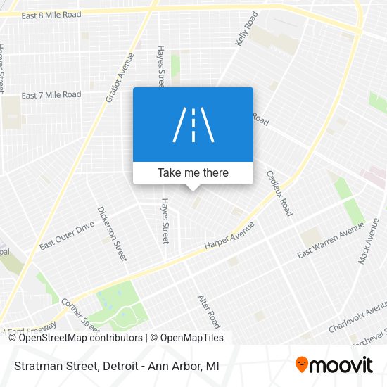 Mapa de Stratman Street