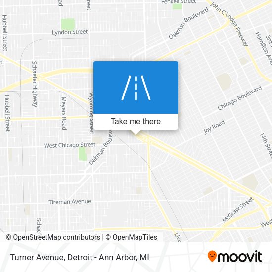 Mapa de Turner Avenue