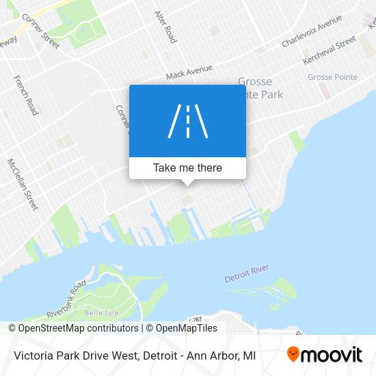 Mapa de Victoria Park Drive West