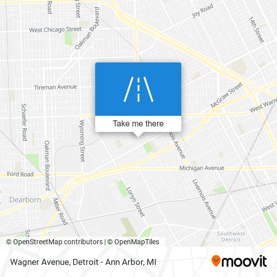 Mapa de Wagner Avenue