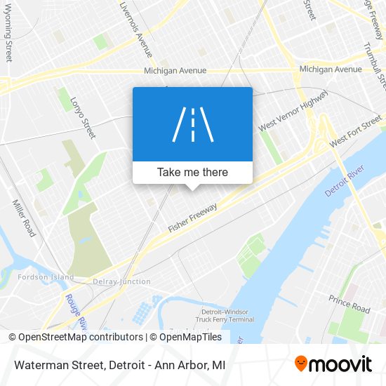 Mapa de Waterman Street