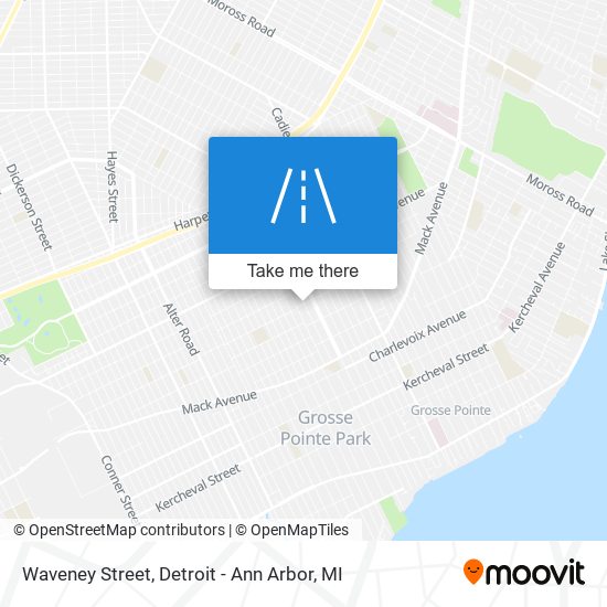 Waveney Street map