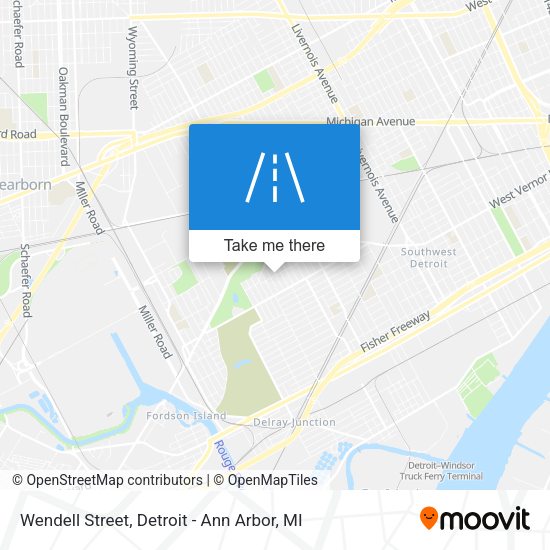 Mapa de Wendell Street