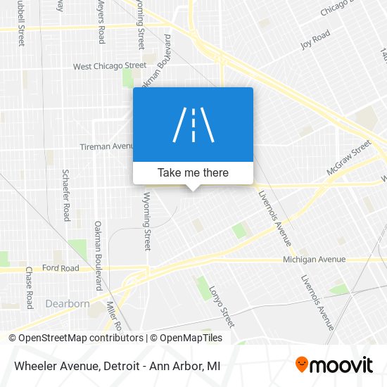 Mapa de Wheeler Avenue