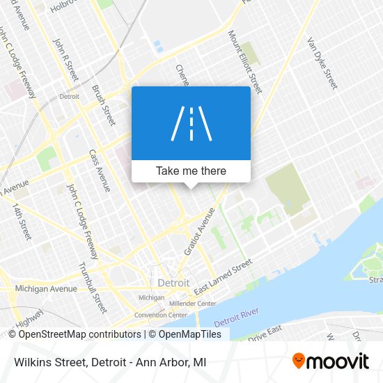 Mapa de Wilkins Street