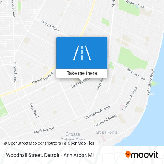 Mapa de Woodhall Street