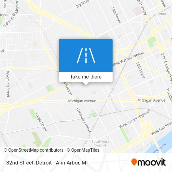 Mapa de 32nd Street