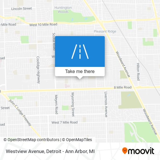 Westview Avenue map