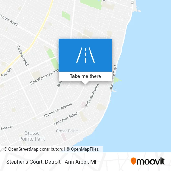 Stephens Court map