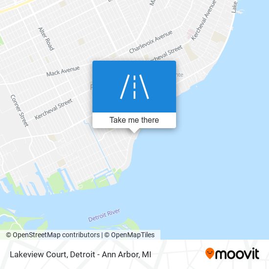 Lakeview Court map