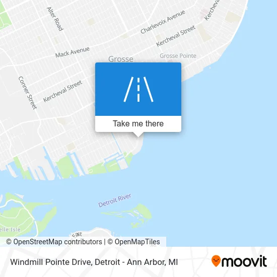 Windmill Pointe Drive map