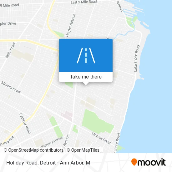 Mapa de Holiday Road