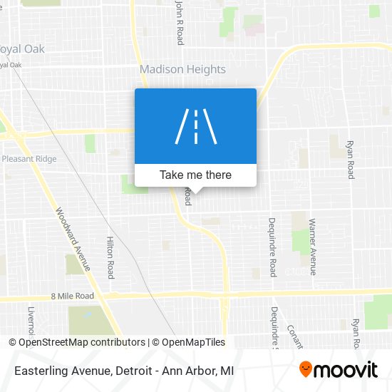 Easterling Avenue map