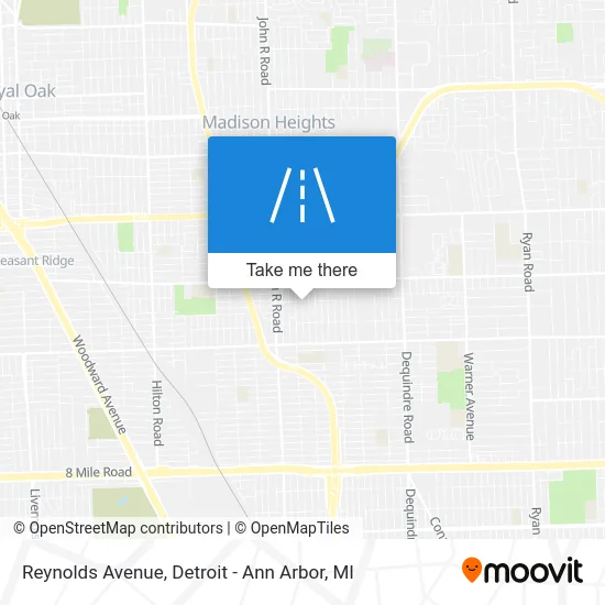 Reynolds Avenue map