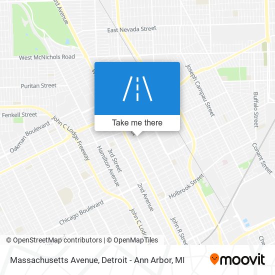 Mapa de Massachusetts Avenue