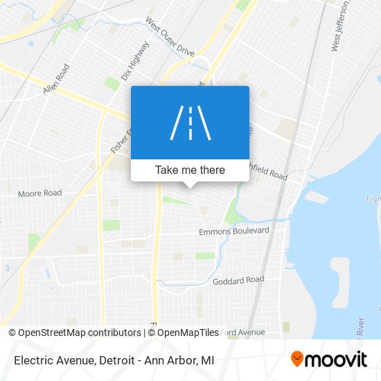 Mapa de Electric Avenue