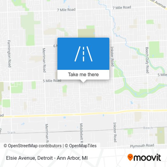 Mapa de Elsie Avenue