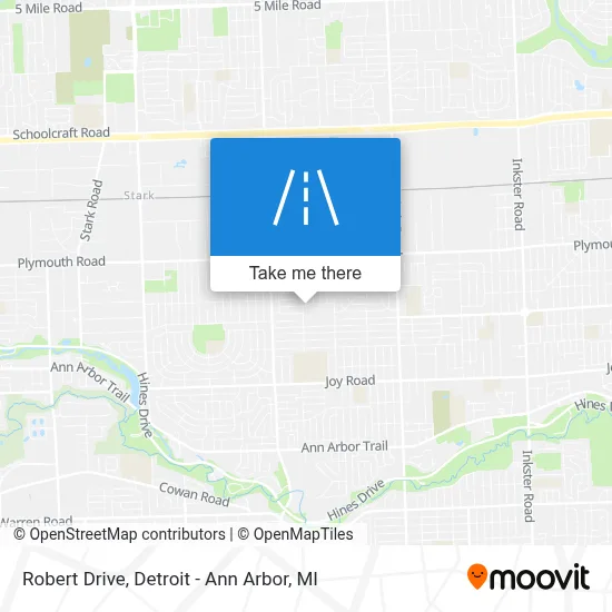 Robert Drive map