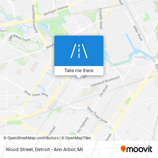 Mapa de Wood Street