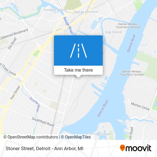 Mapa de Stoner Street