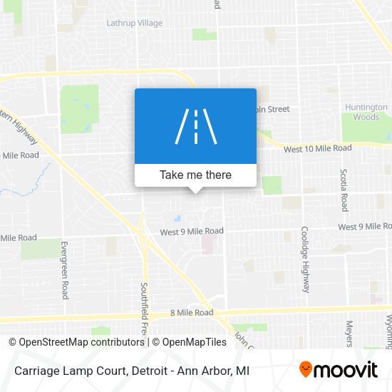 Mapa de Carriage Lamp Court