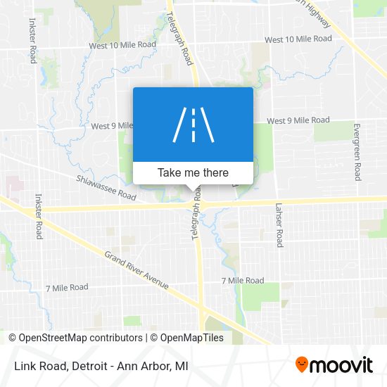 Mapa de Link Road