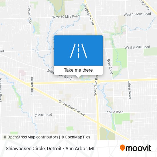 Shiawassee Circle map