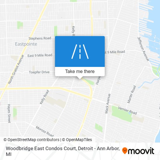 Woodbridge East Condos Court map