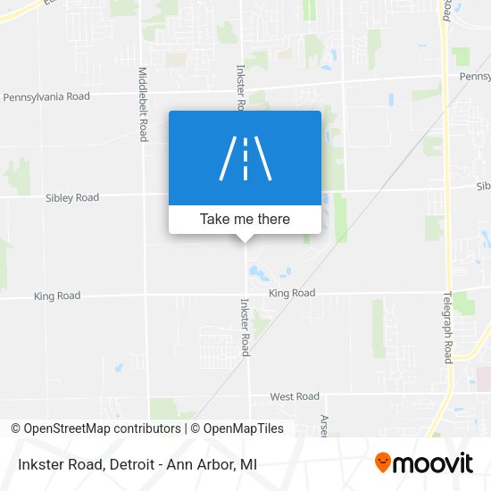 Mapa de Inkster Road