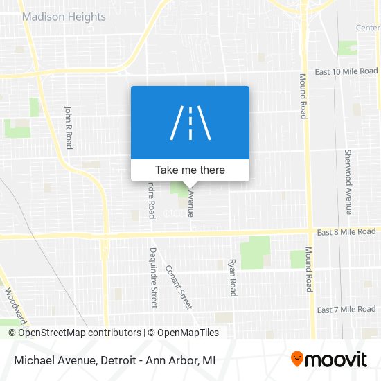 Michael Avenue map