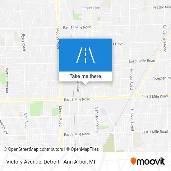 Mapa de Victory Avenue