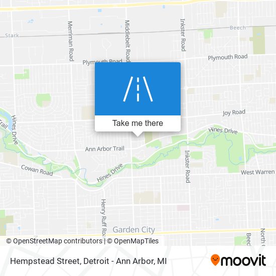 Hempstead Street map