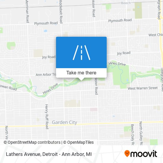 Lathers Avenue map