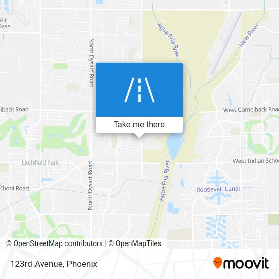 Mapa de 123rd Avenue