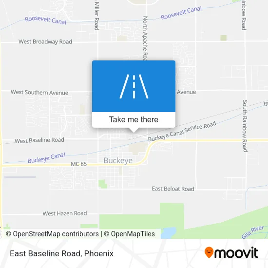 East Baseline Road map