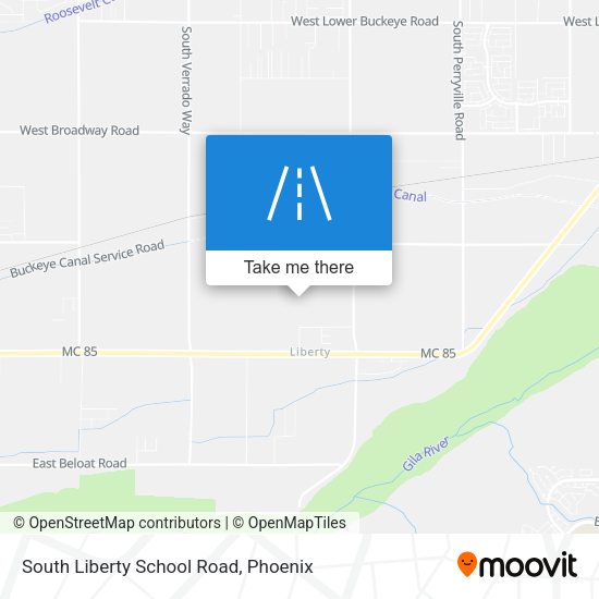 Mapa de South Liberty School Road