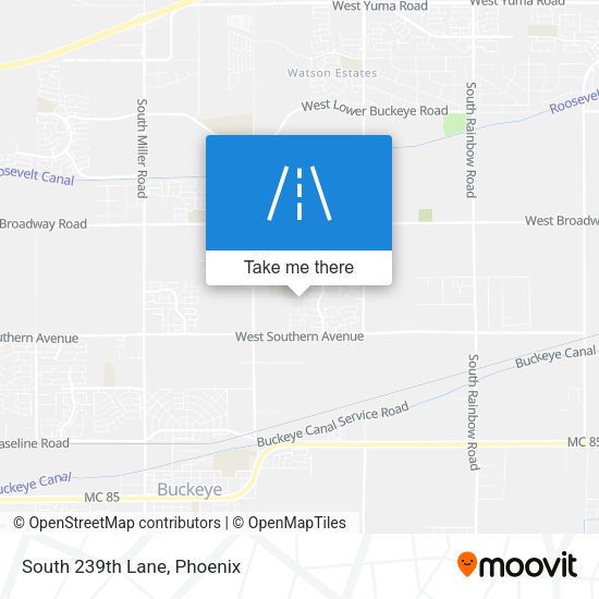 Mapa de South 239th Lane