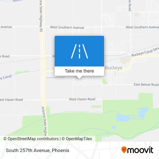 Mapa de South 257th Avenue