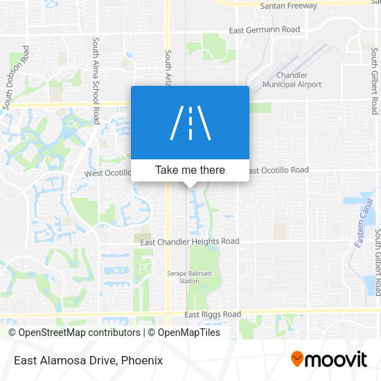 Mapa de East Alamosa Drive