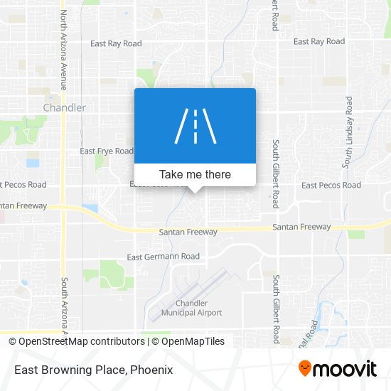 Mapa de East Browning Place