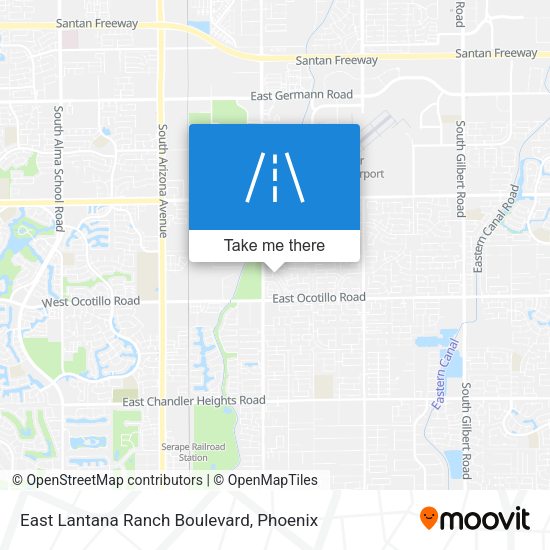 Mapa de East Lantana Ranch Boulevard